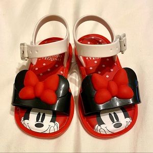 Mini Melissa Minnie Mouse Sandals